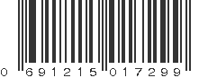 UPC 691215017299