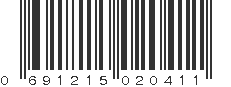 UPC 691215020411