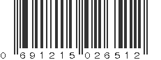 UPC 691215026512