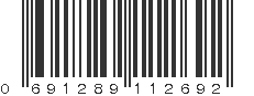 UPC 691289112692