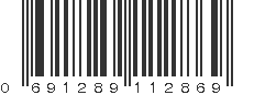 UPC 691289112869