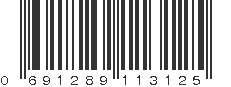 UPC 691289113125