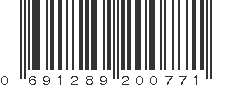 UPC 691289200771