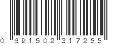 UPC 691502317255