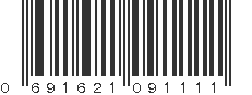 UPC 691621091111