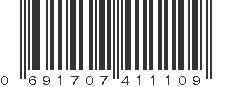 UPC 691707411109