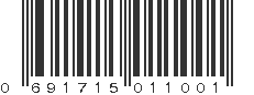 UPC 691715011001