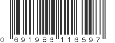 UPC 691986116597