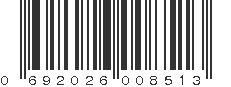 UPC 692026008513