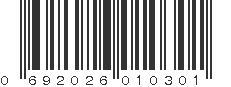UPC 692026010301