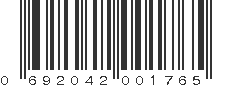 UPC 692042001765