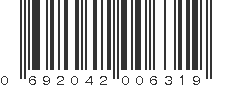 UPC 692042006319