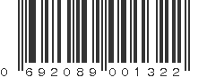 UPC 692089001322