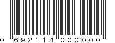 UPC 692114003000