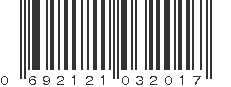 UPC 692121032017