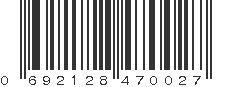 UPC 692128470027