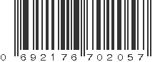 UPC 692176702057