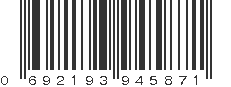 UPC 692193945871