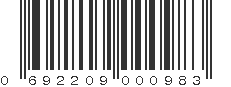 UPC 692209000983