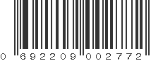 UPC 692209002772