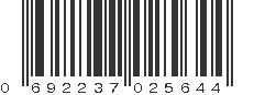 UPC 692237025644