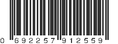 UPC 692257912559