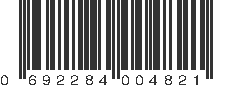 UPC 692284004821