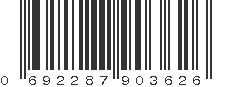 UPC 692287903626