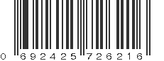 UPC 692425726216