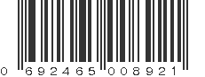 UPC 692465008921