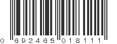 UPC 692465018111