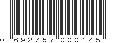 UPC 692757000145