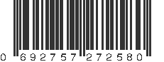 UPC 692757272580