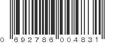 UPC 692786004831