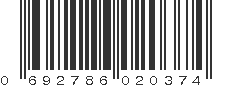 UPC 692786020374