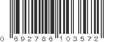 UPC 692786103572