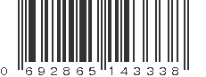 UPC 692865143338