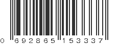 UPC 692865153337