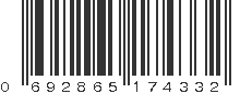 UPC 692865174332