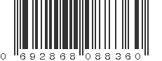 UPC 692868088360