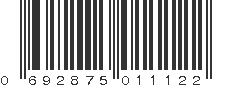 UPC 692875011122