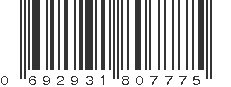 UPC 692931807775