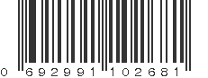 UPC 692991102681