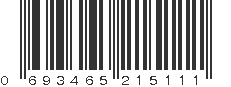 UPC 693465215111