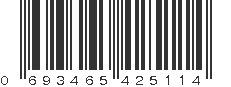 UPC 693465425114