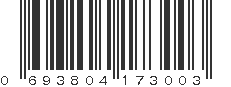 UPC 693804173003