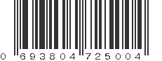 UPC 693804725004