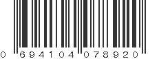 UPC 694104078920