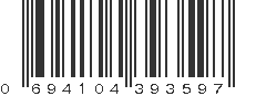 UPC 694104393597