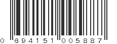 UPC 694151005887